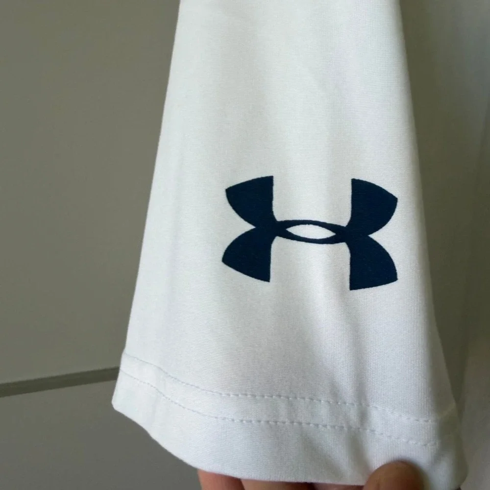 Under Armour Notre Dame Fighting Irish Mens Large White HeatGear Graphic T-Shirt